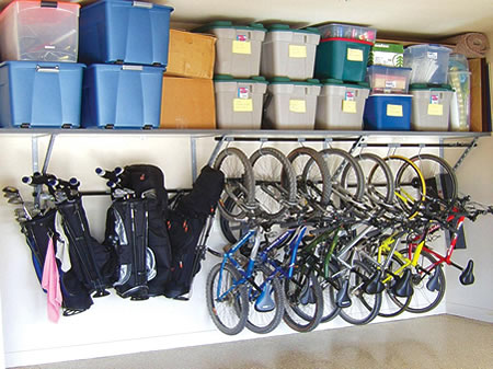Organized garage - after